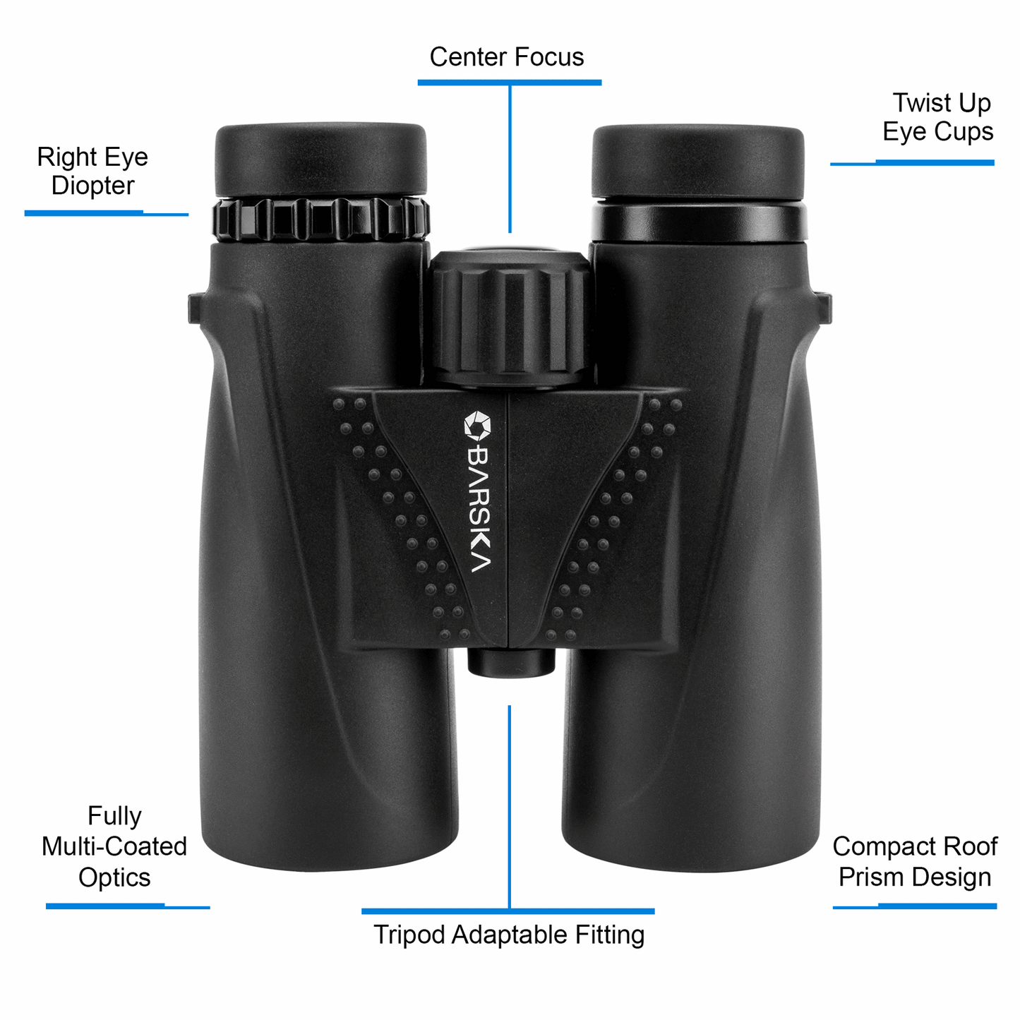 BINOCULAR BARSKA IMPERMEABLE BLACKHAWK