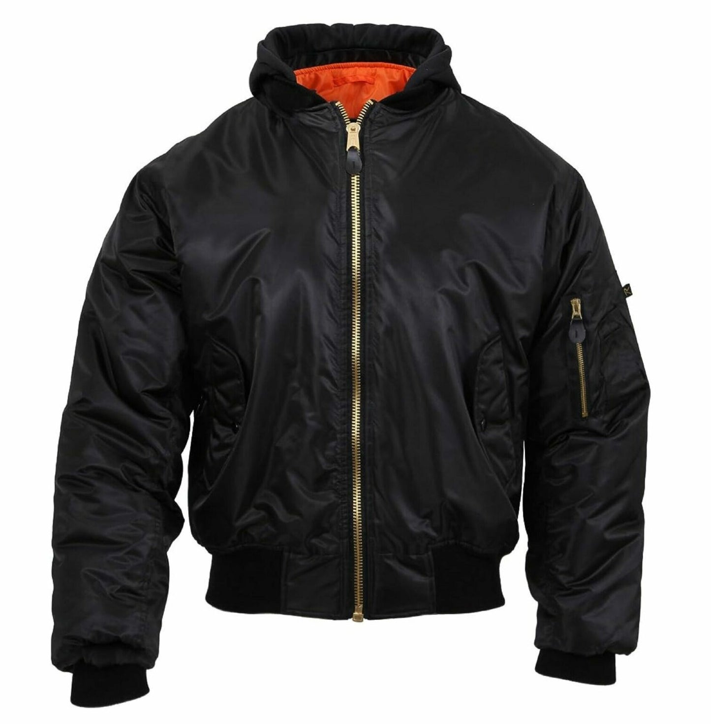Flight jacket rothco hooded ma-1