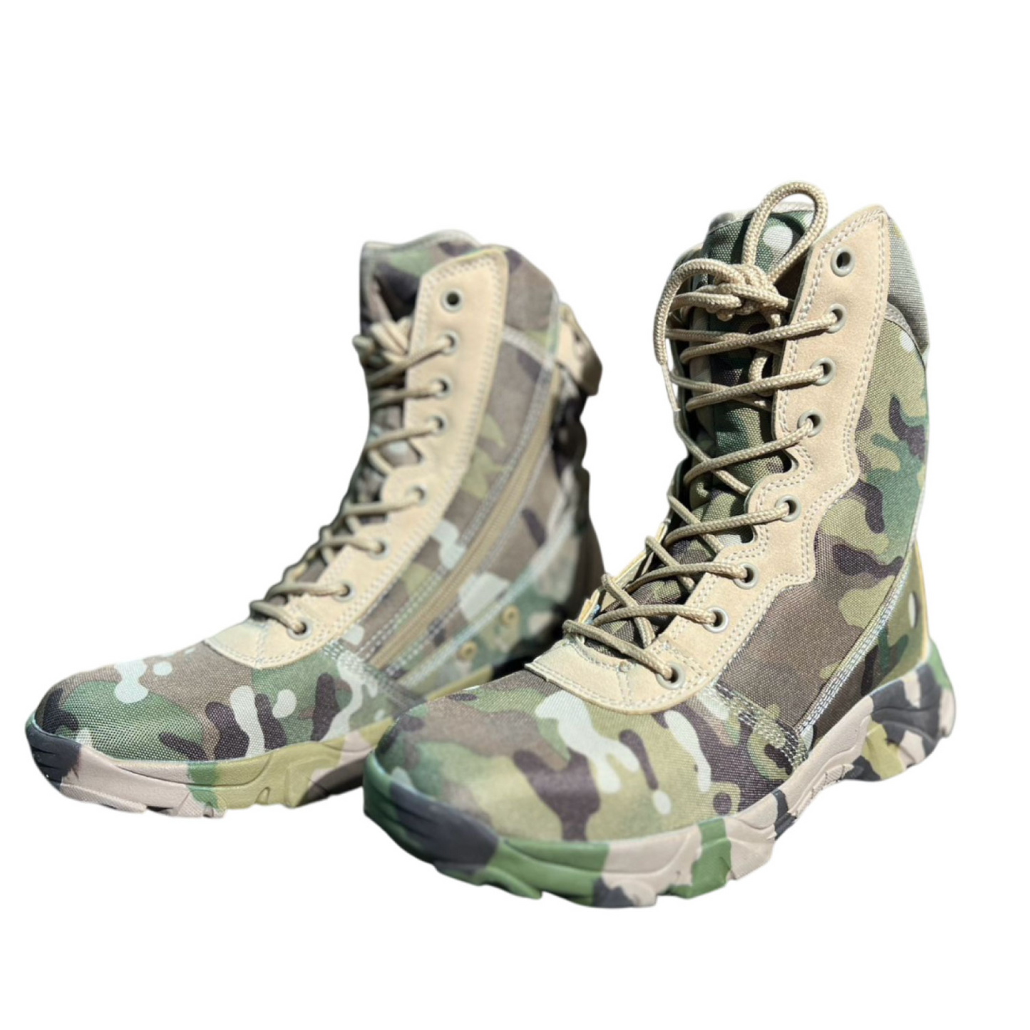 Botas tacticas para caceria impermiables - camo