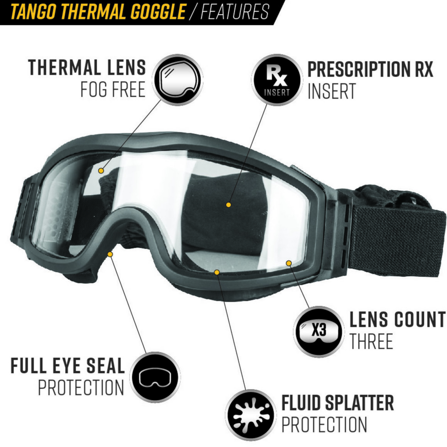 Gafas valken tango termicas