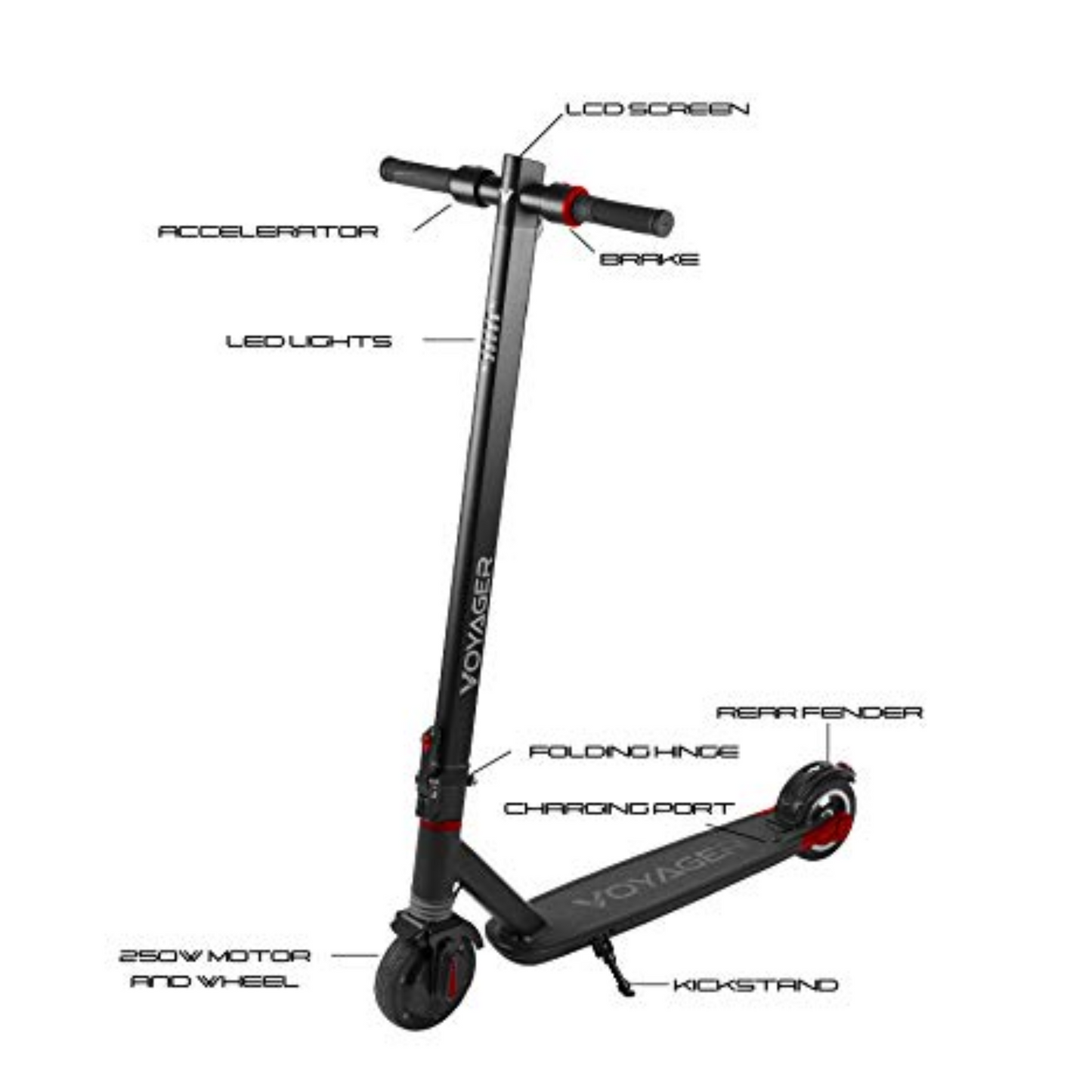 Scooter voyager halo