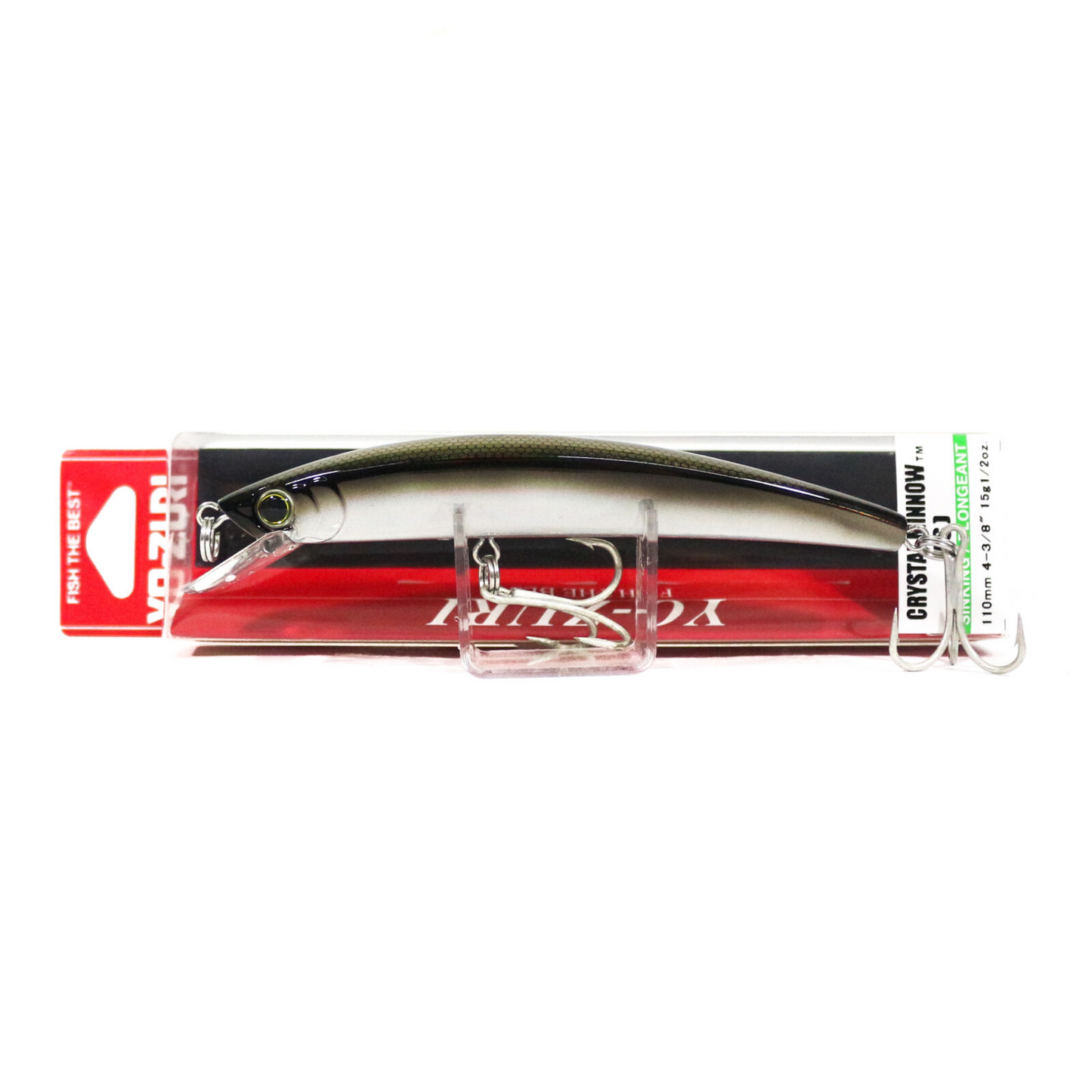 Señuelo minnow 3d cristal 165 mm sbr
