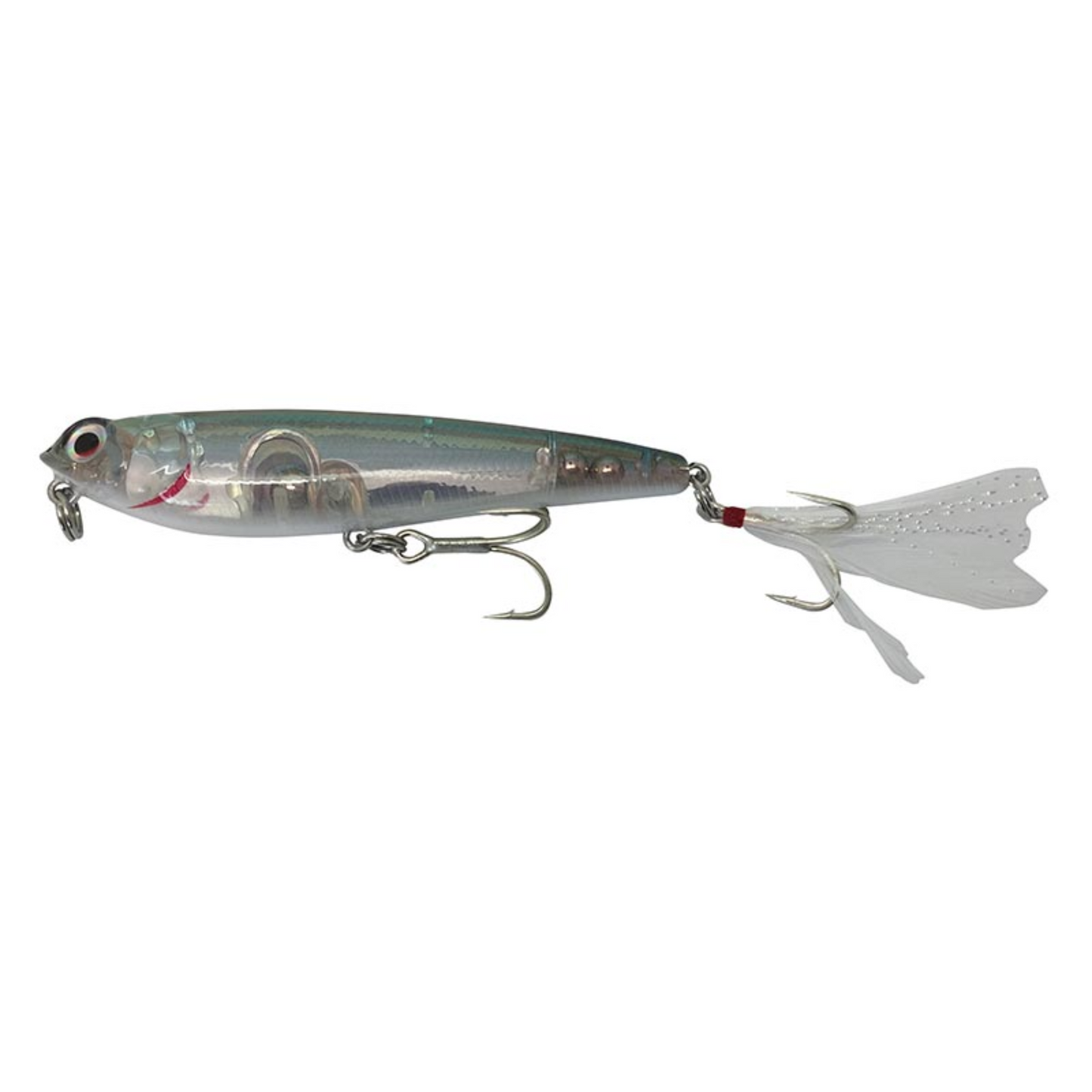 Señuelo minnow flotante 4.5 dirty silver