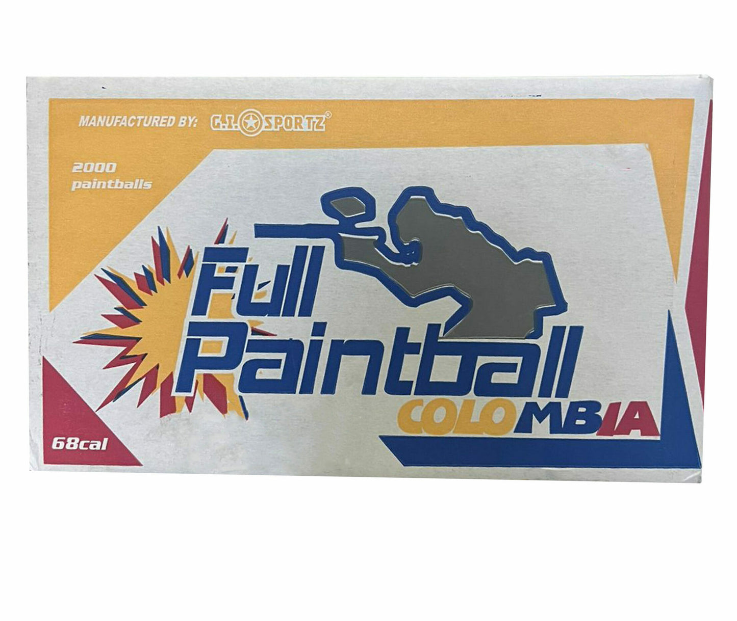 CAJA DE BOLAS FULLPAINTBALL GRADE 1 – COLORES SURTIDOS