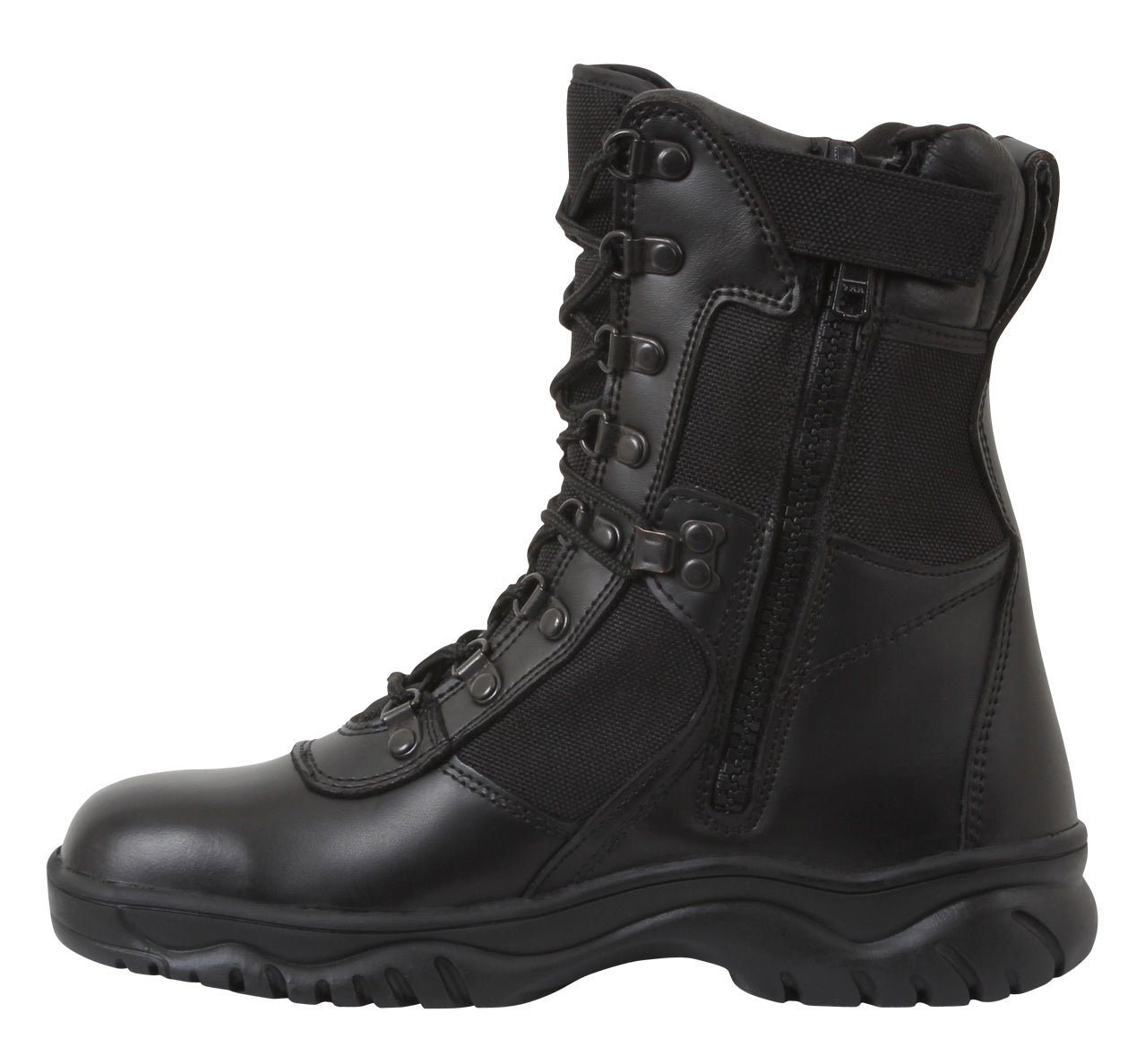 Botas w/side zipper rothco forced entry tactical