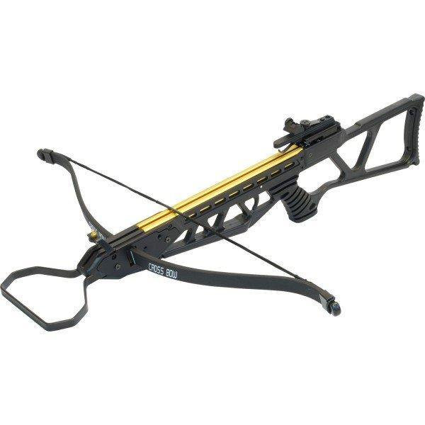 Rifle ballesta recurva de 120 libras – Potente y preciso para prácticas de tiro y caza recreativa con estructura tipo rifle