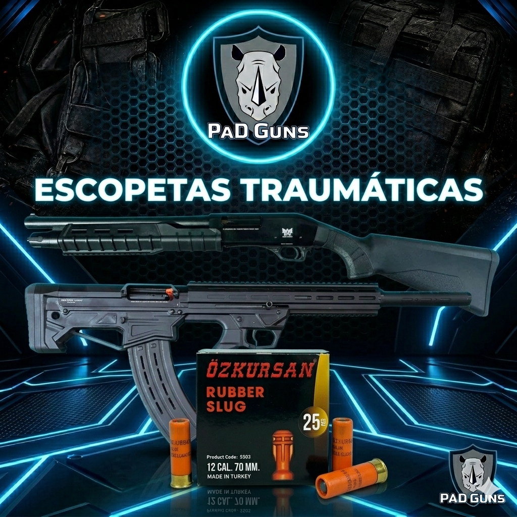 Escopetas traumáticas