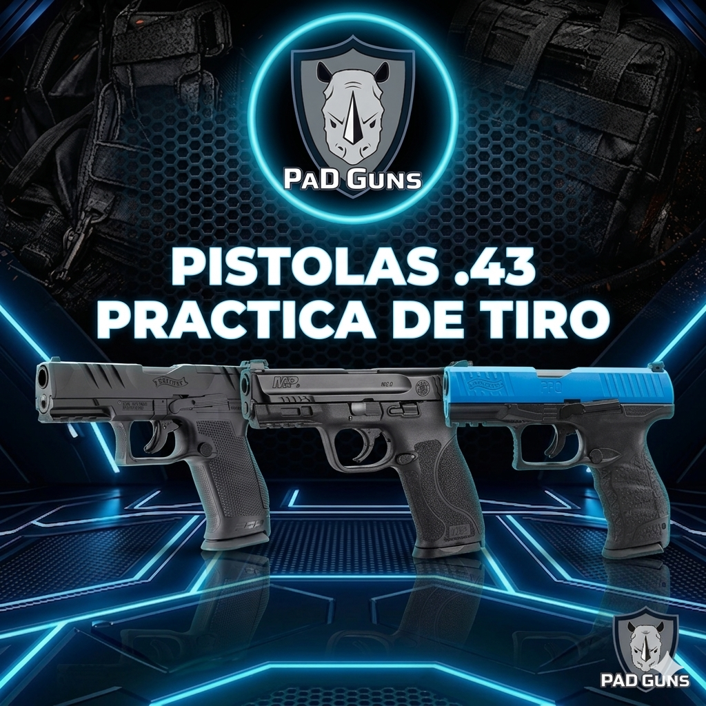Pistolas .43