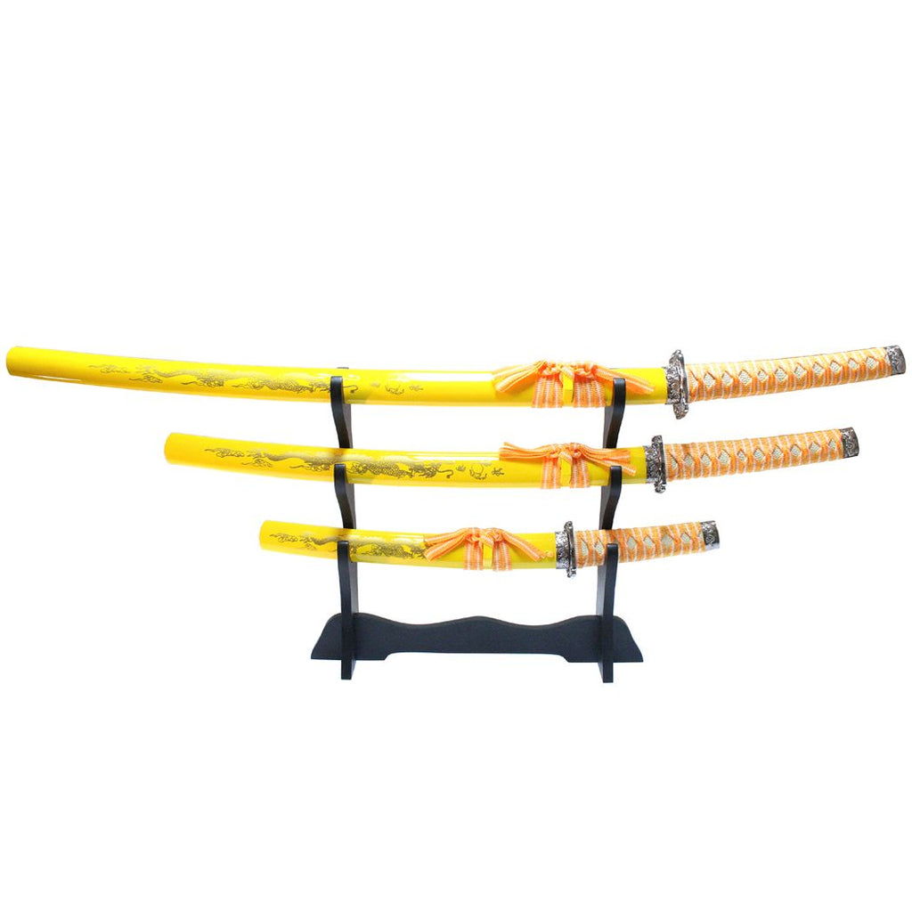 KATANA SET DRAGÓN - 3 PIEZAS