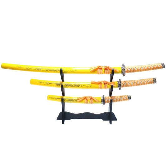 KATANA SET DRAGÓN - 3 PIEZAS