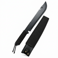 Machete Táctico Negro con Funda | Espíritu Aventurero