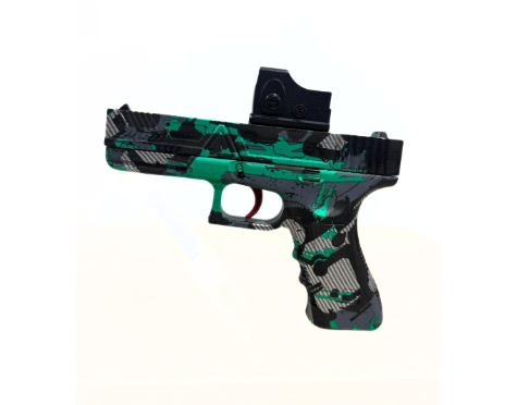 Pistola Hidrogel Shooting Elite Pro con Mira Red Dot - Lanzadora Táctica Profesional