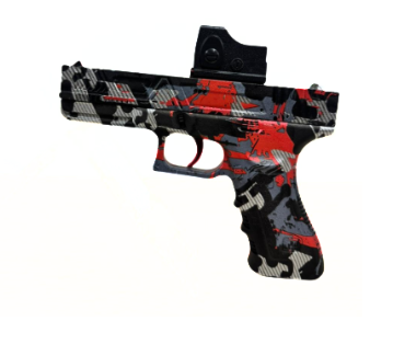 Pistola Hidrogel Shooting Elite Pro con Mira Red Dot - Lanzadora Táctica Profesional