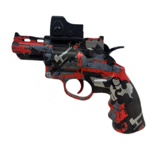 Pistola Hidrogel Shooting Elite Pro con Mira Red Dot - Lanzadora Táctica Profesional