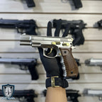 Blow C75 Gold Edition – Réplica CZ 75 Full Metal | Defensa Personal 9mm PAK
