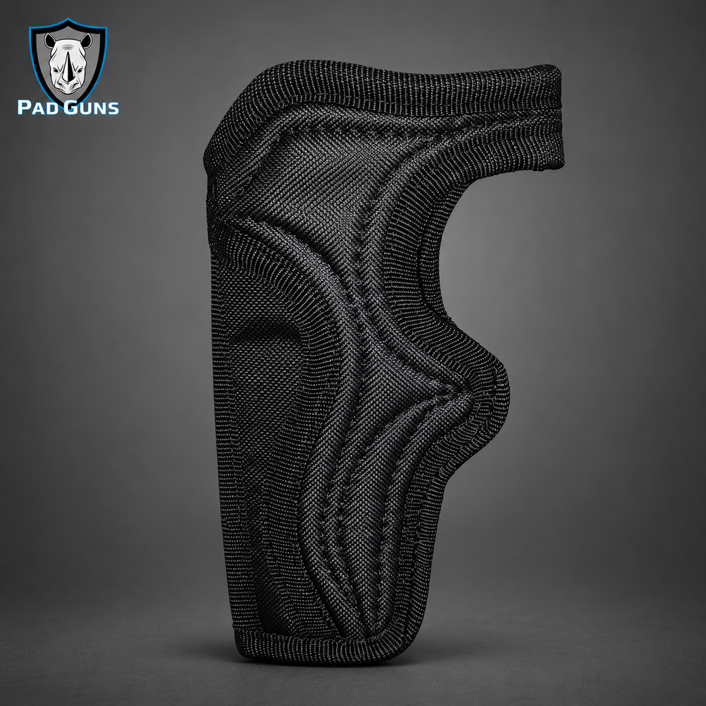 Funda Interna Táctica para Revólver Sigilo – Clip Ajustable y Porte Discreto Negro