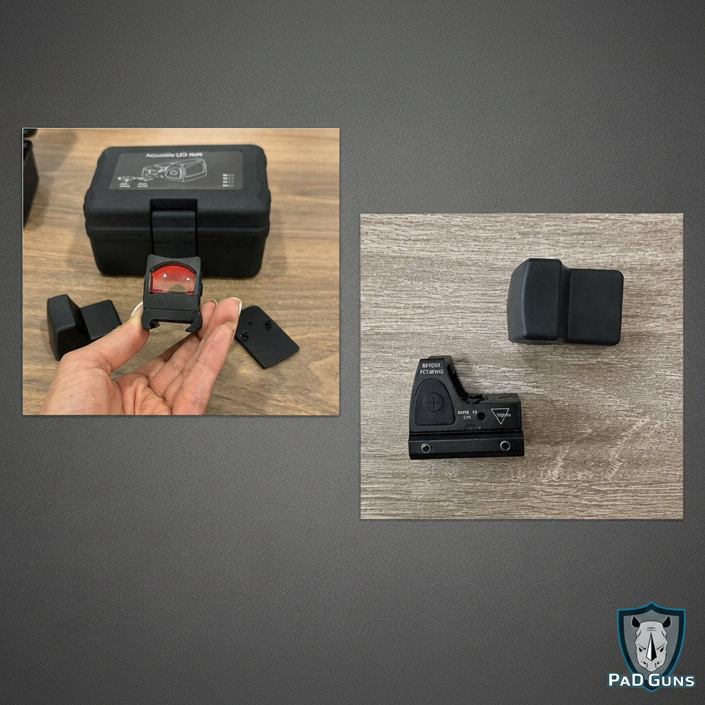Micro Red Dot – Mira Punto Rojo Ultra Compacta para Pistola y Rifle
