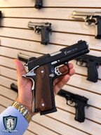Kuzey 911 SX Bitono – Pistola Traumática Estilo 1911 con Cachas de Madera