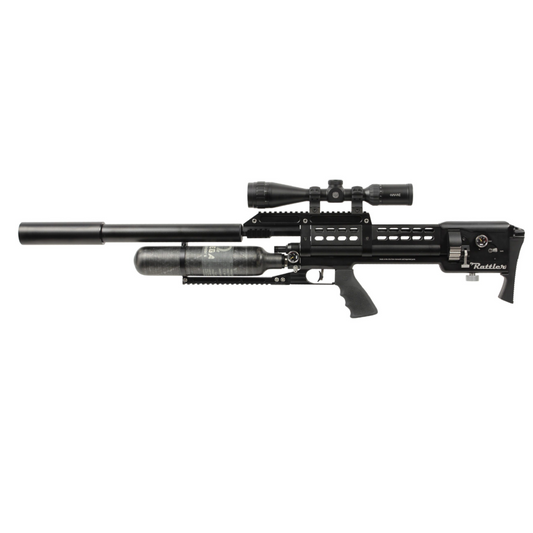 Rifle de aire Western Rattler 4 – Estilo táctico moderno con alto rendimiento para caza menor y tiro deportivo avanzado