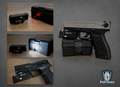 SBAL-PL – Linterna Láser Táctica 2 en 1 para Pistola con Riel