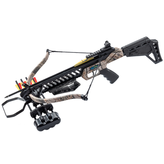 Ballesta CS3 Revolution – Diseño moderno tipo rifle con alta potencia para caza y tiro deportivo de precisión