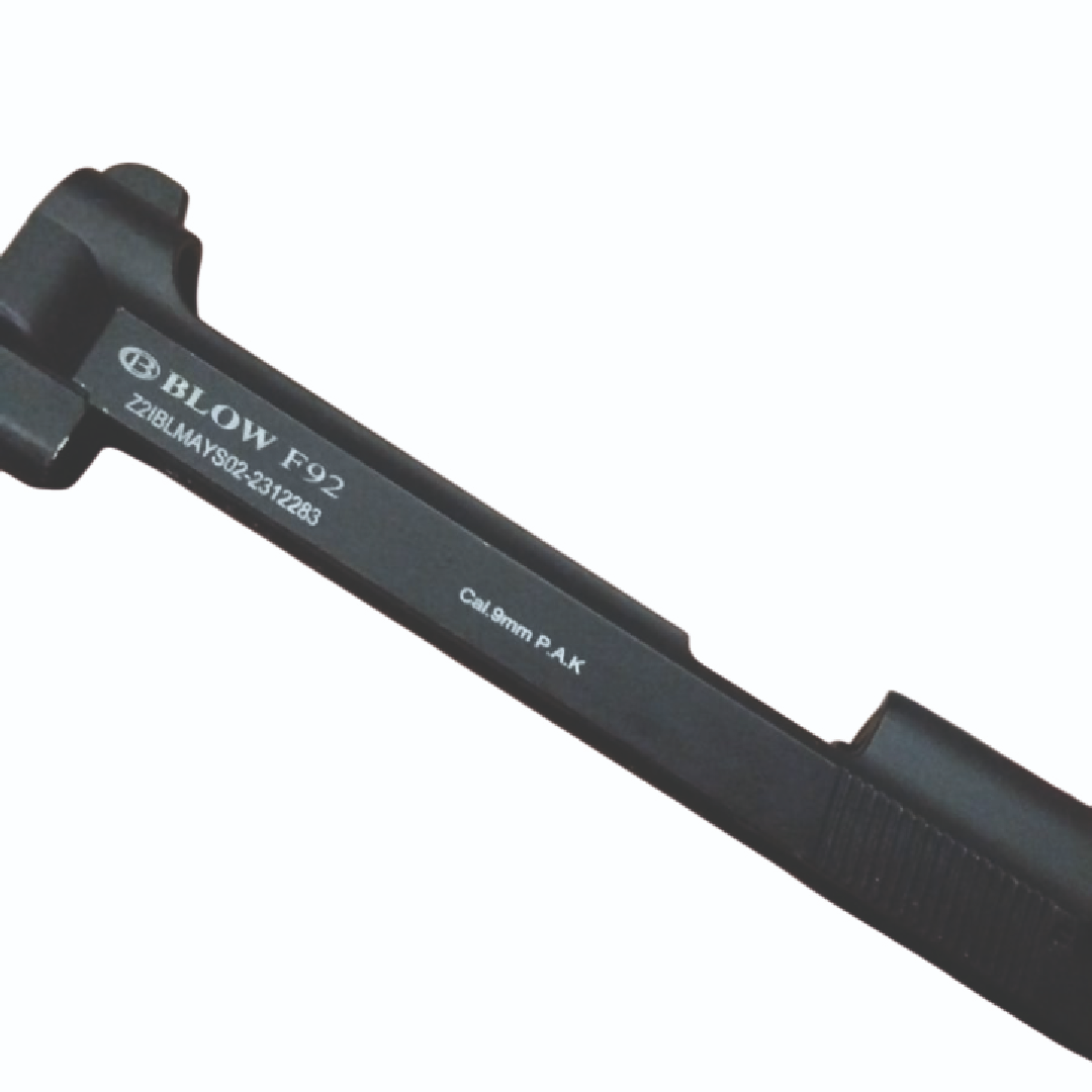 Corredera Blow F92 – Repuesto original para pistolas traumáticas, fabricada en metal resistente para restaurar el ciclo de disparo y carga