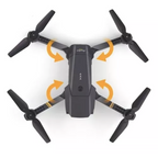Drone 998 plegable negro hd