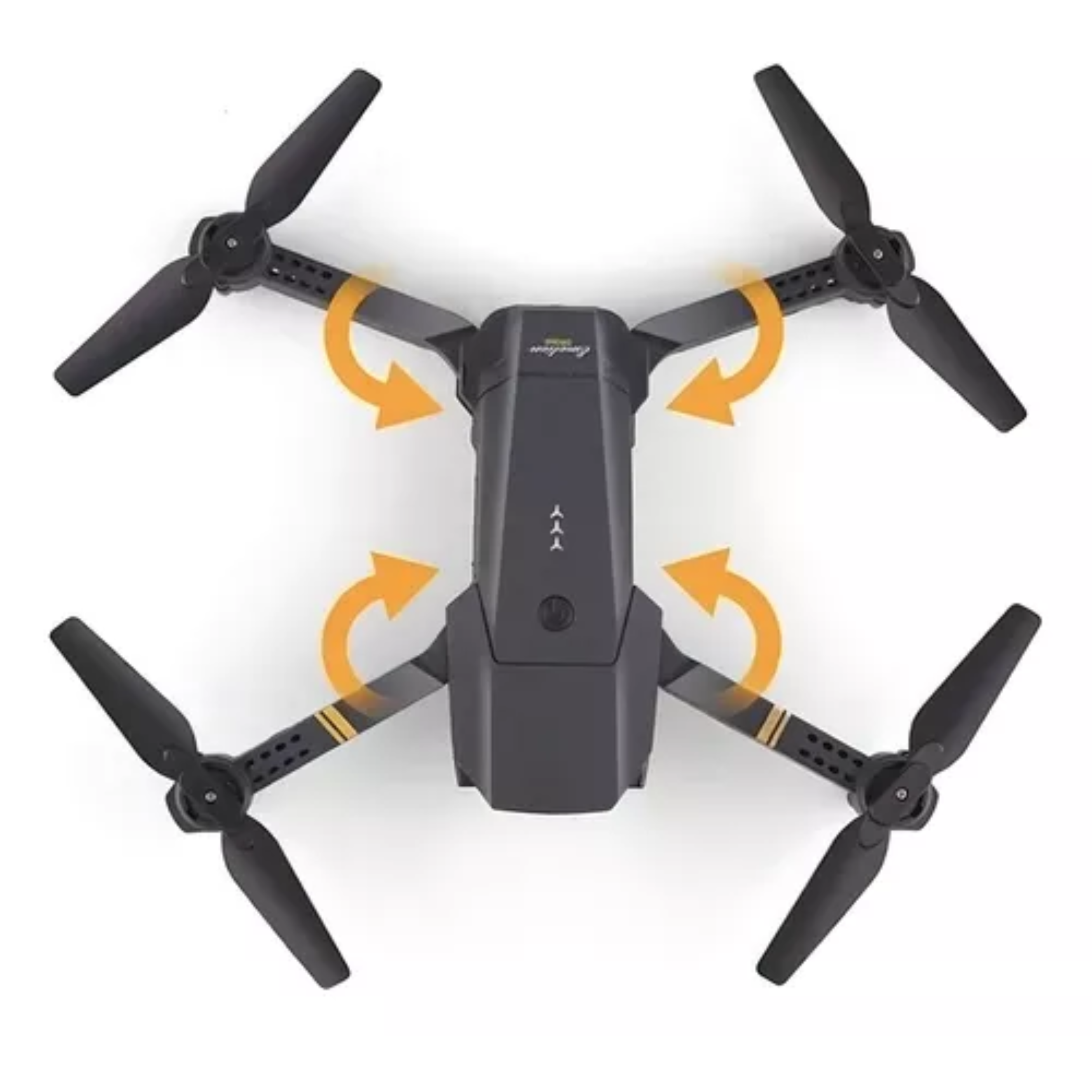 Drone 998 plegable negro hd