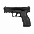 Umarex T4E HK SFP9 calibre .43 CO2 pistola de entrenamiento táctico negra con riel Picatinny y cargador extraíble, vista lateral completa