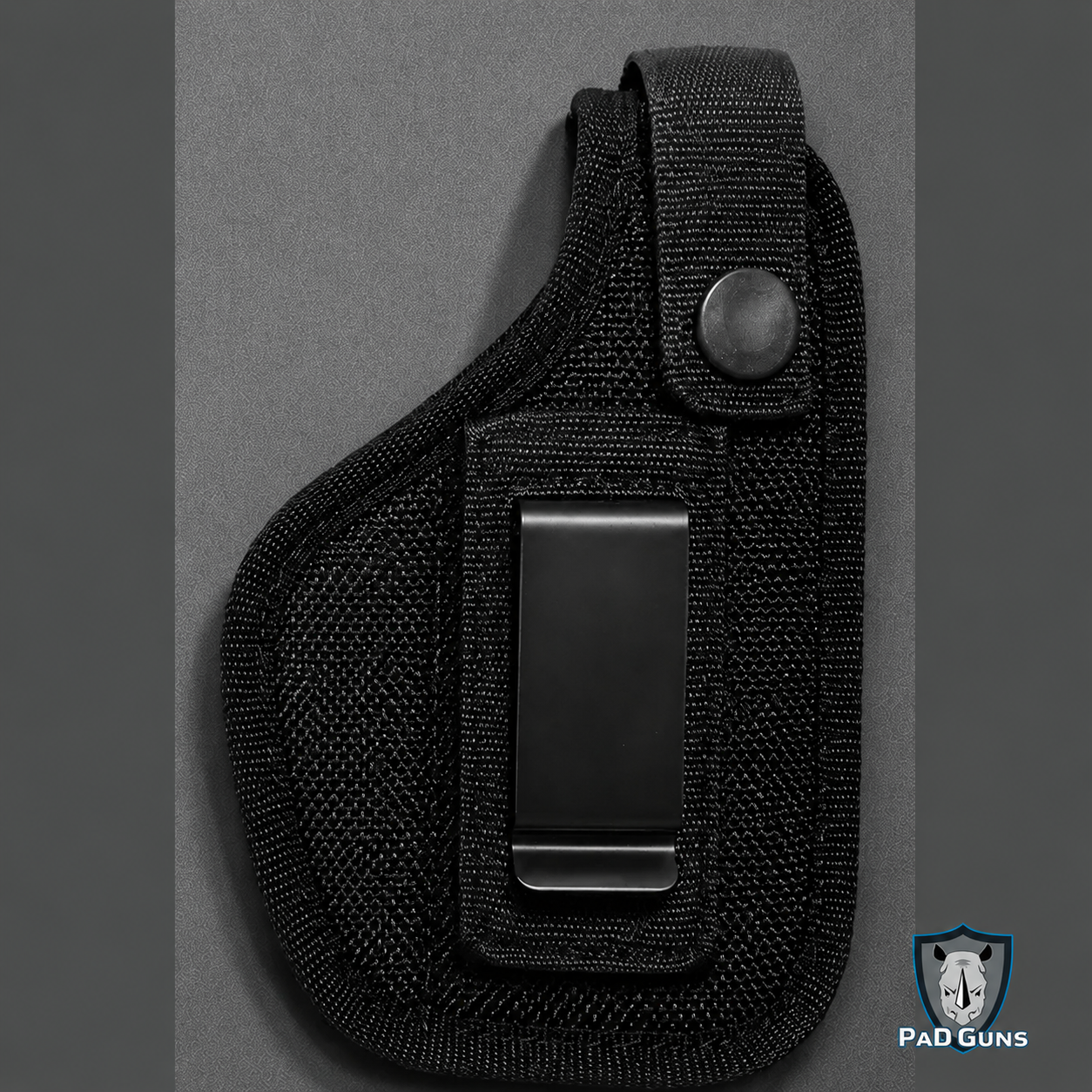 Funda Táctica en Lona con Clip y Broche de Seguridad