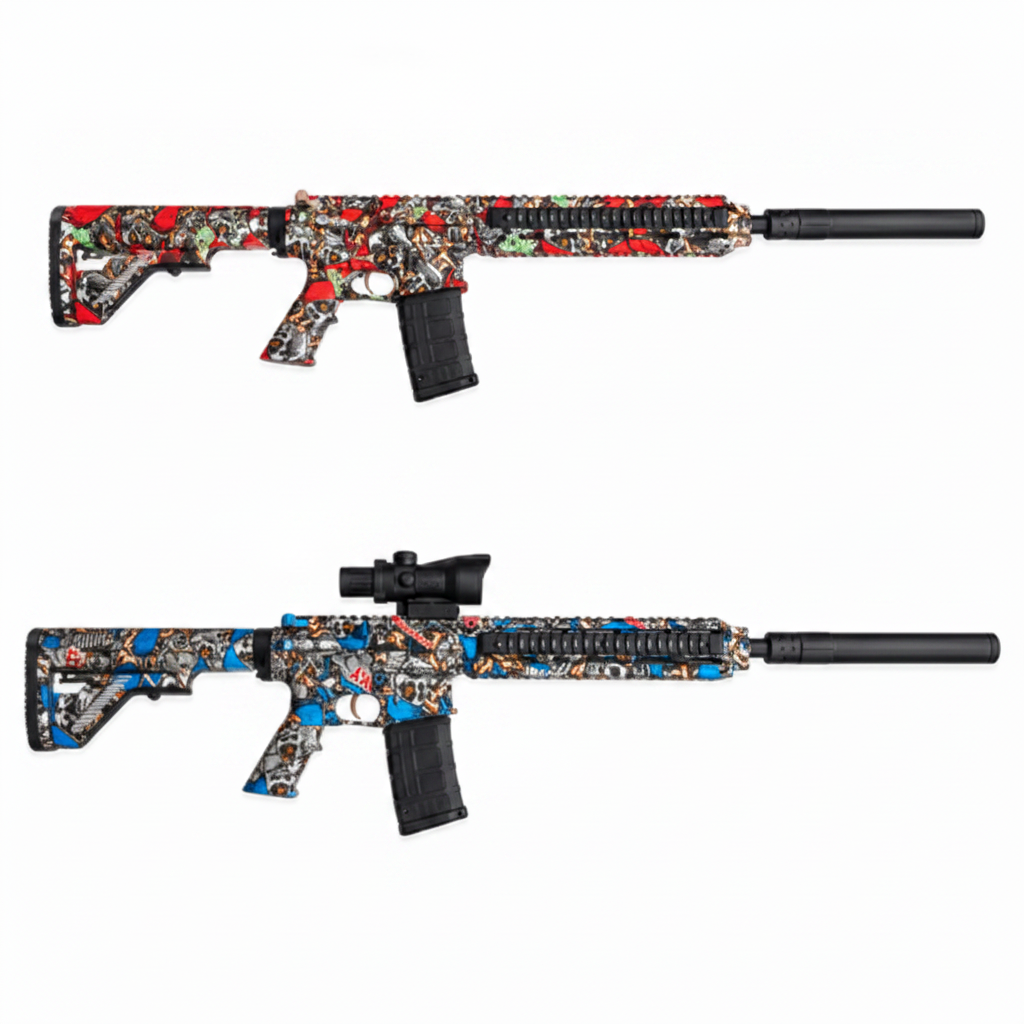 M416 Gel Blaster – Edición Hidrográfica Auto-Manual