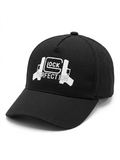 Gorra Táctica Negra Ripstop con estampado Glock Perfection y siluetas de pistolas