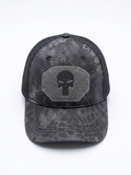 Gorra Táctica Kryptek Typhon con parche velcro Punisher bordado en panel frontal