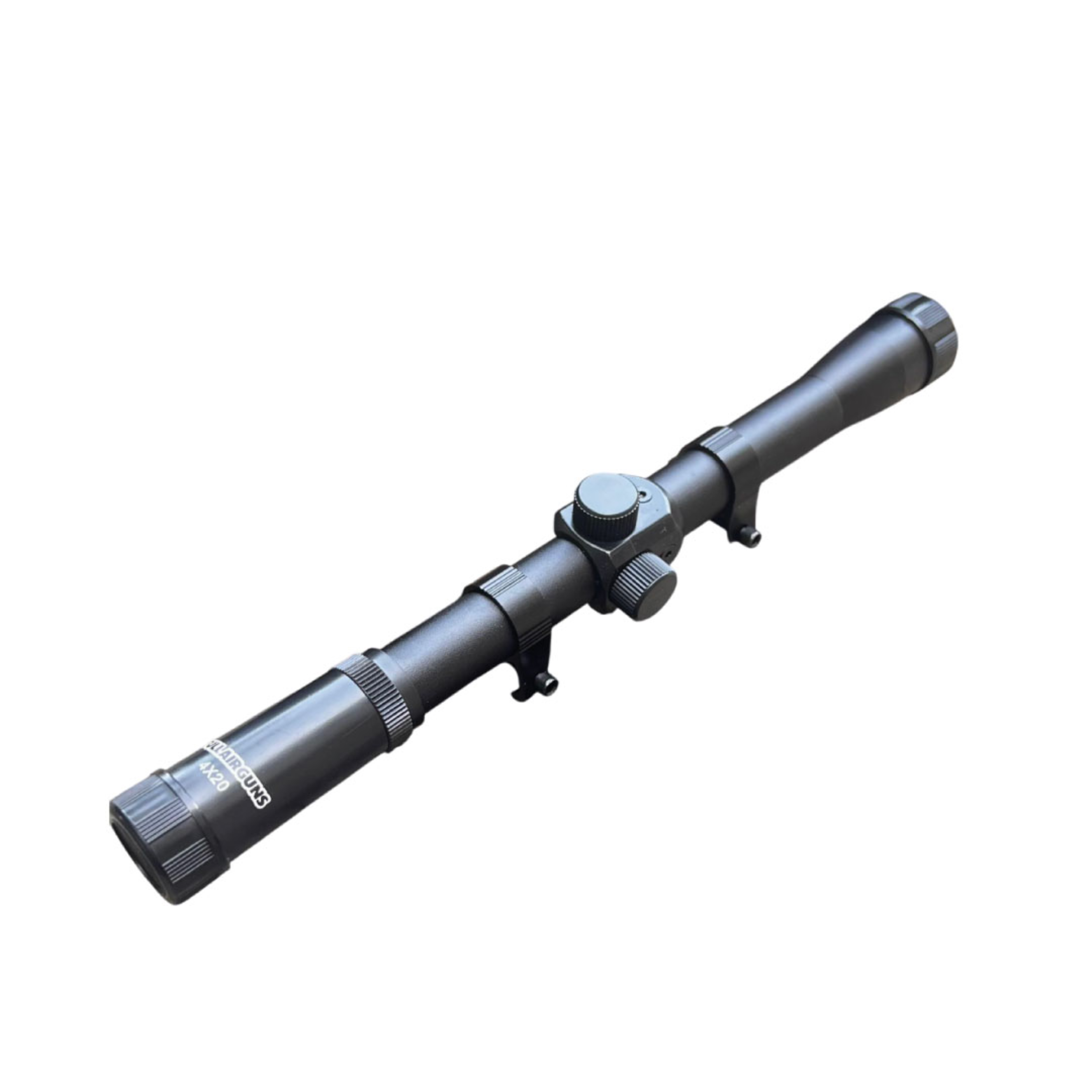 Mira telescópica Full Airguns 4x20 – Óptica de aumento fijo ideal para rifles de aire de bajo calibre y prácticas de tiro básico