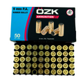 Munición OZK 9mm – Alta precisión para entrenamiento y defensa personal en Colombia