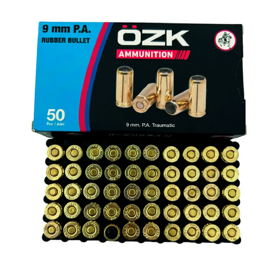 Munición OZK 9mm – Alta precisión para entrenamiento y defensa personal en Colombia