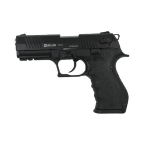 Pistola traumática Blow TR92 negra – Estilo clásico y robusto para protección personal efectiva