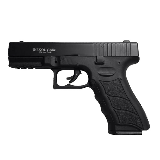 Pistola traumática Ekol Gediz – Diseño moderno y estilizado con mecanismo confiable para defensa personal eficaz