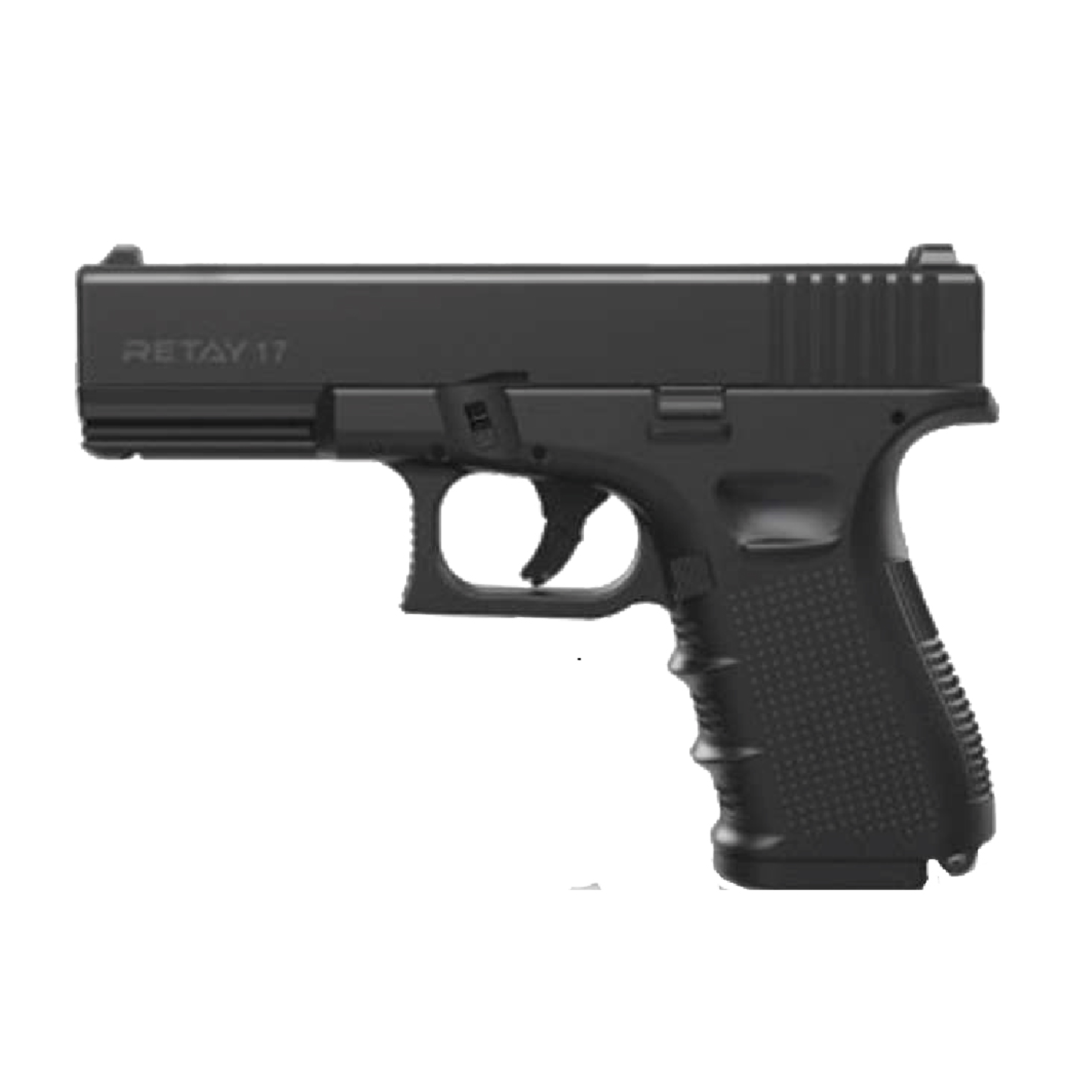 Pistola traumática Retay G17 – Diseño de tamaño completo con funcionamiento semiautomático ideal para entrenamiento y defensa personal
