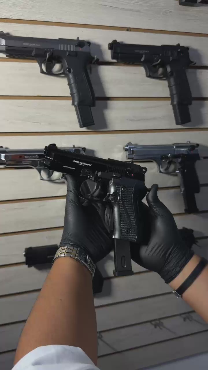 Ekol Jackal Dual Compact – Pistola de Defensa Full Metal 9mm