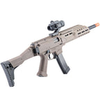 Rifle airsoft ASG CZ Scorpion EVO 3 A1 Dark Earth – Réplica eléctrica de alta gama con cuerpo reforzado, ideal para combates tácticos y simulaciones realistas