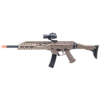 Rifle airsoft ASG CZ Scorpion EVO 3 A1 Dark Earth – Réplica eléctrica de alta gama con cuerpo reforzado, ideal para combates tácticos y simulaciones realistas
