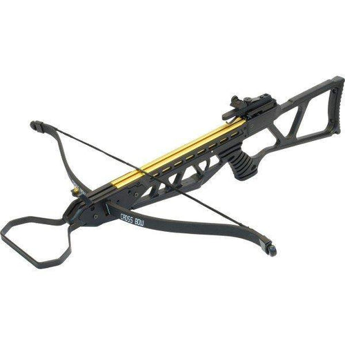 Rifle ballesta recurva de 120 libras – Potente y preciso para prácticas de tiro y caza recreativa con estructura tipo rifle