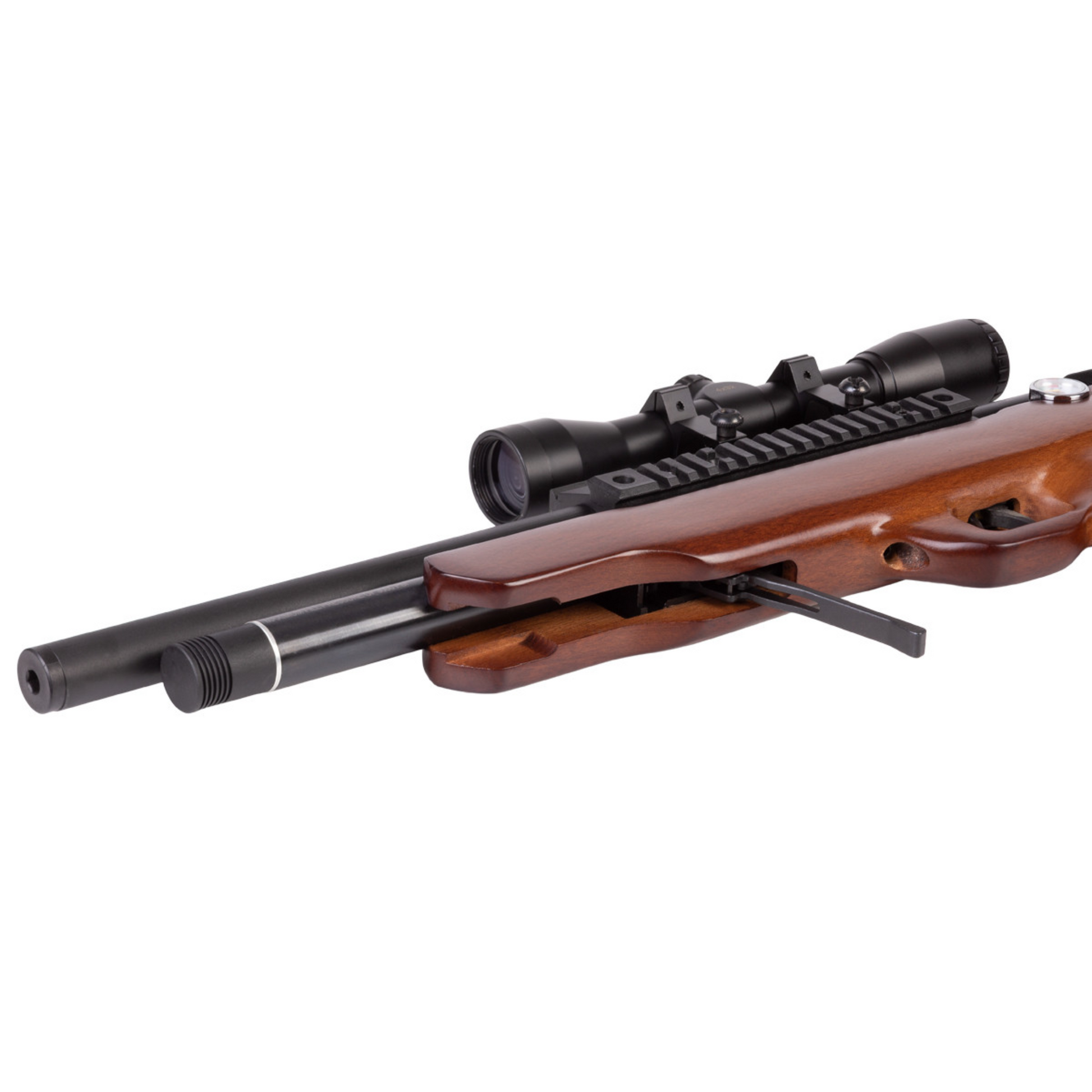 Rifle PCP Beeman Under Lever – Sistema de carga inferior con diseño clásico y potencia ideal para caza menor y precisión sostenida