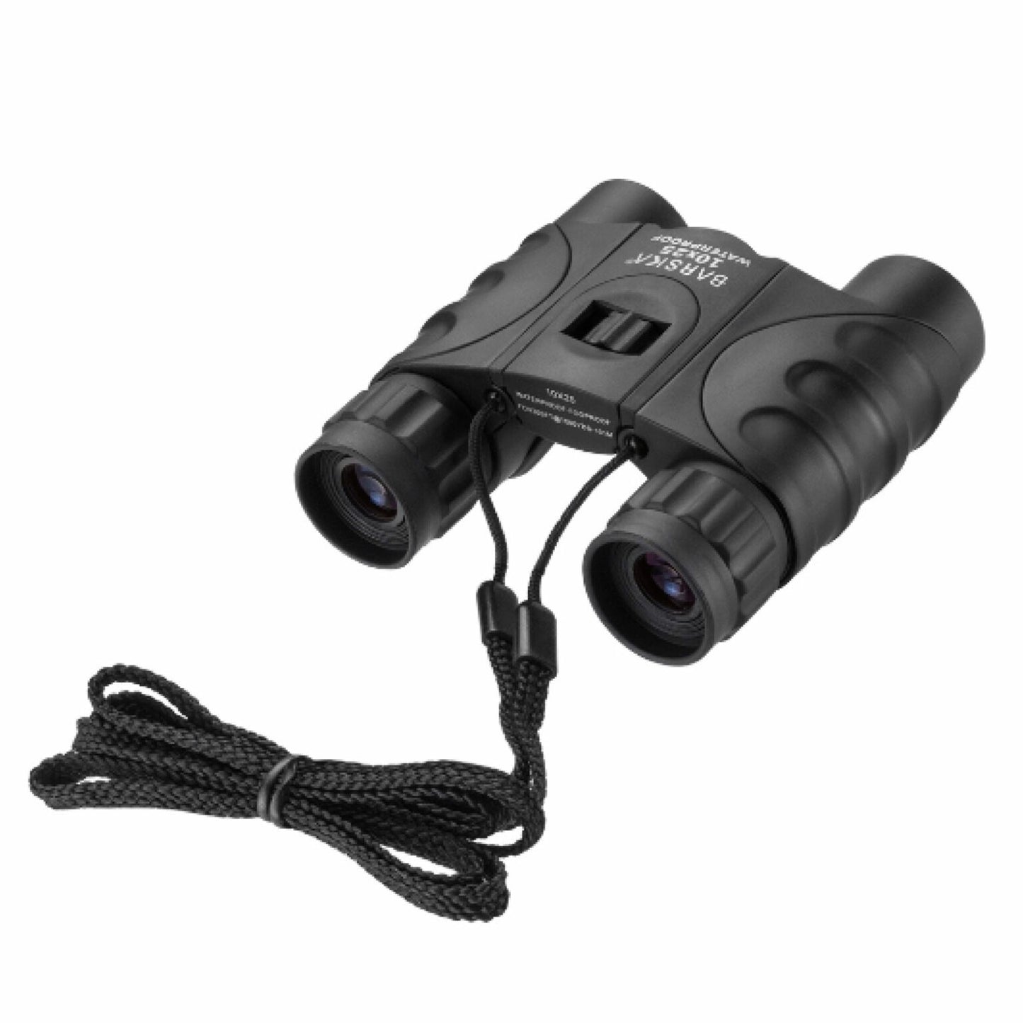 BINOCULAR BARSKA 10X25 IMPERMEABLE COMPACTO – LENTE AZUL