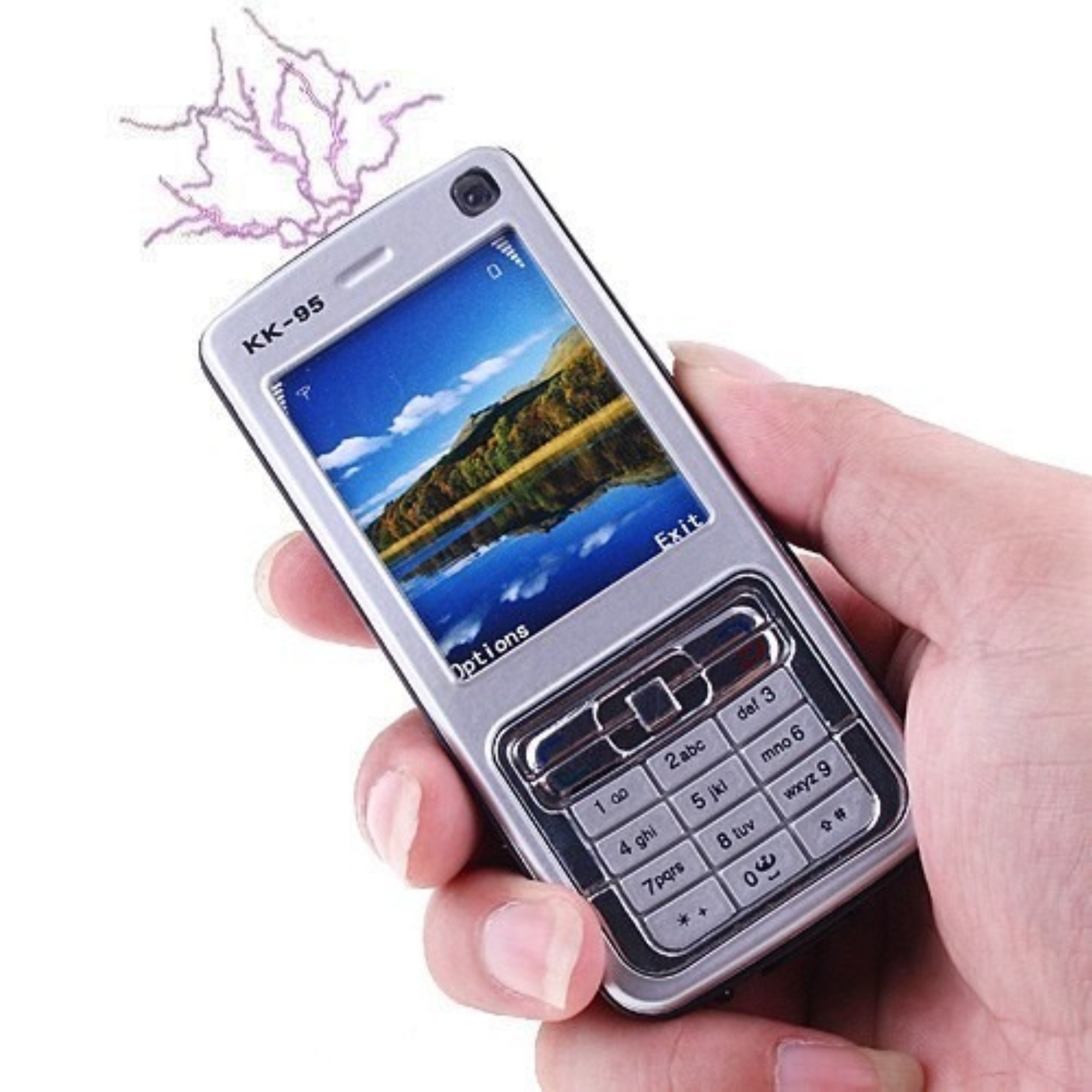 Taser en forma de celular – Dispositivo eléctrico de autodefensa compacto y discreto para protección personal