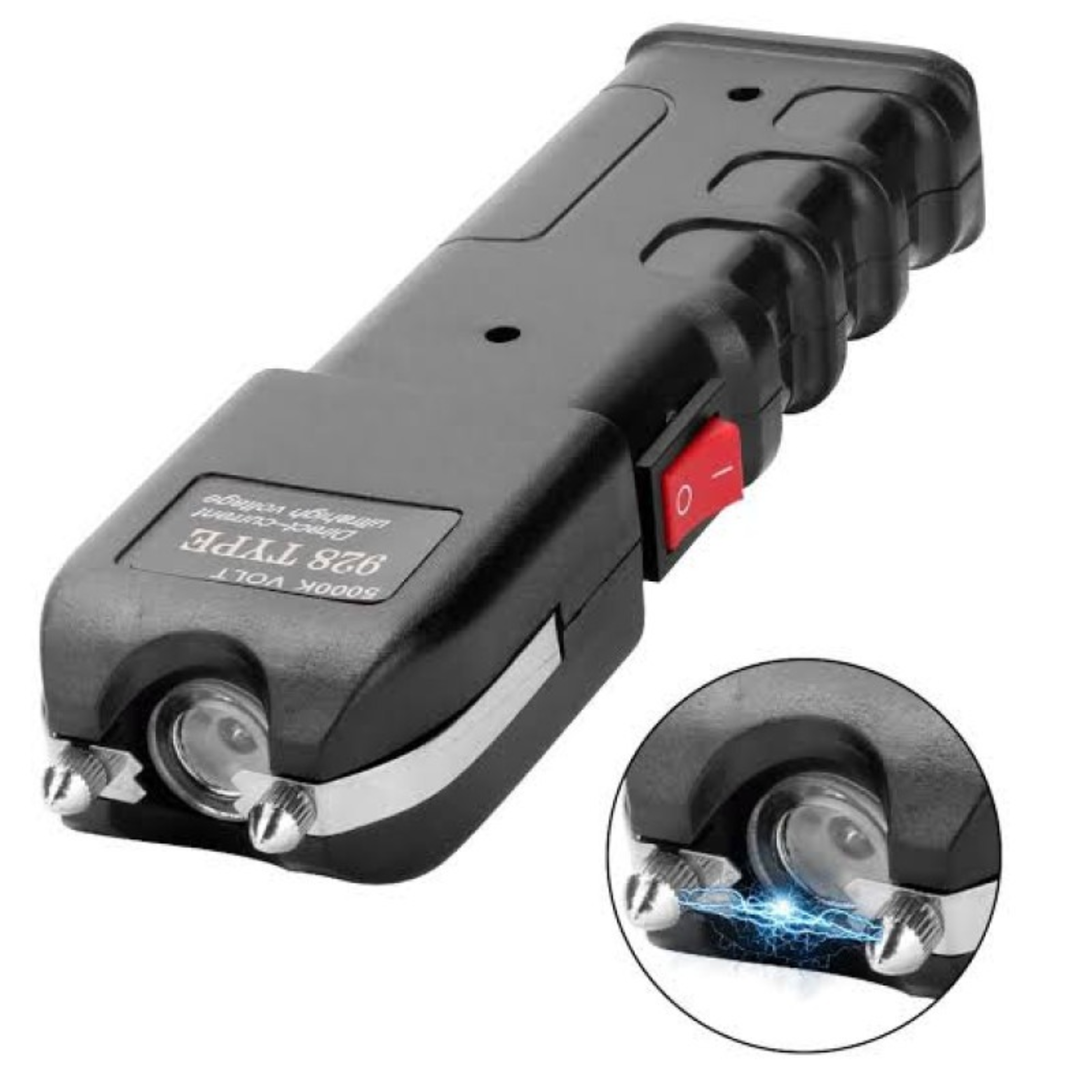 Taser eléctrico de autodefensa – Dispositivo compacto y recargable para protección personal no letal
