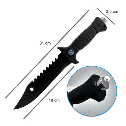 CUCHILLO TACTICO DE SUPERVIVENCIA